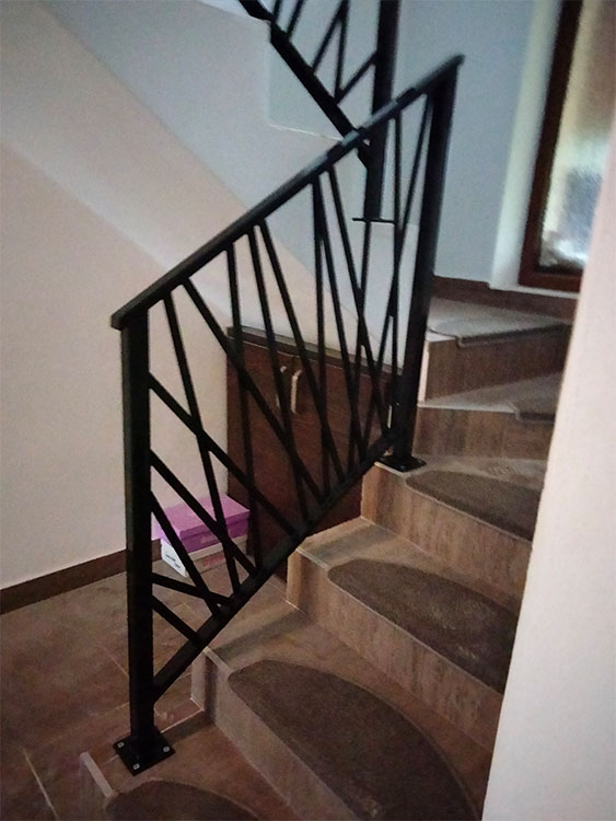 hps - balustrada metalica interiora